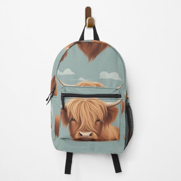 Item preview, Highland Cows Wallpaper designed and sold by Zenvo.