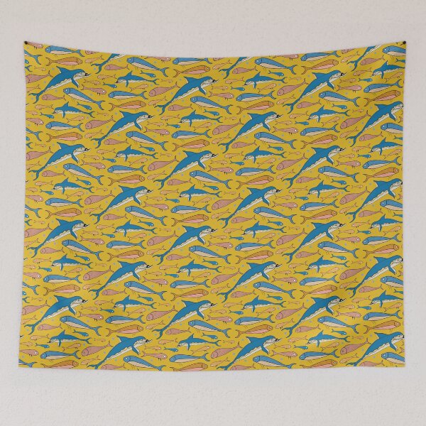 Item preview, Patrón de estilo vectorial de vida marina minoica designed and sold by Aeterna Prints.