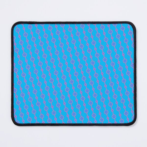 Item preview, Pink Rings Purple Dots Blue Background Endless Design designed and sold by Alchemy-A-La-G.