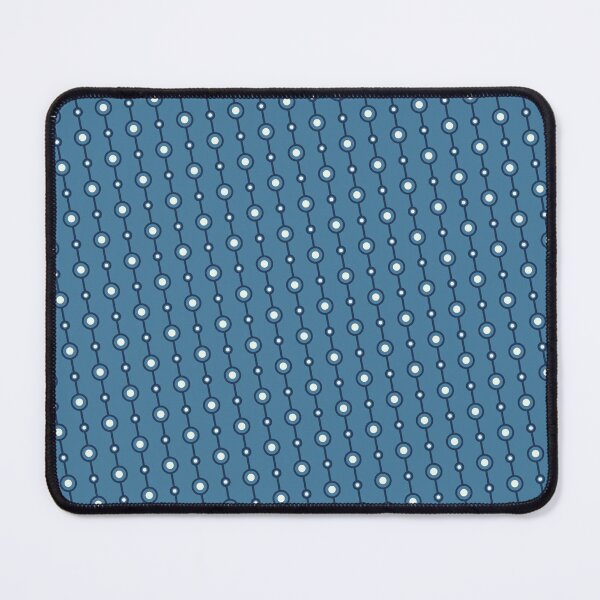 Item preview, Blue Rings White Dots Blue Background Endless Design designed and sold by Alchemy-A-La-G.