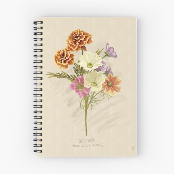 Artikelvorschau, Geburtsblumenmonat Oktober entworfen und verkauft von sydneybrookeart.