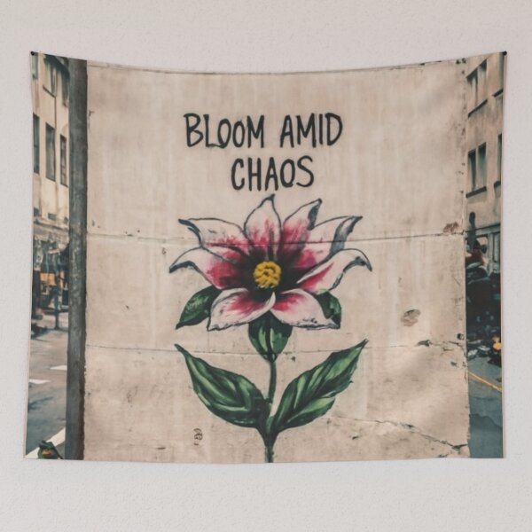 Item preview, Flower Stencil Graffiti designed and sold by Bomax121.