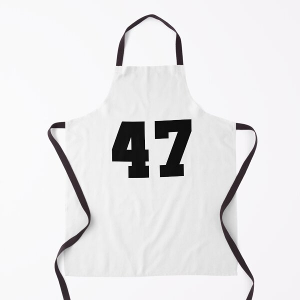 Item preview, 47, forty seven, black, soccer league designed and sold by Numbers-Art.
