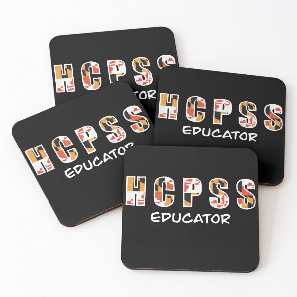 Item preview, White HCPSS Educator designed and sold by -iDraw-.