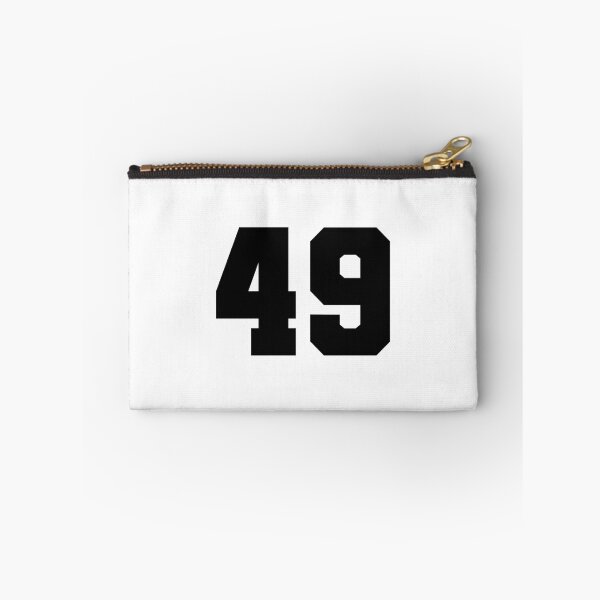 Item preview, 49, forty nine, black, soccer league designed and sold by Numbers-Art.