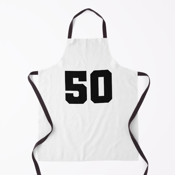 Item preview, 50, fifty, black, soccer league designed and sold by Numbers-Art.