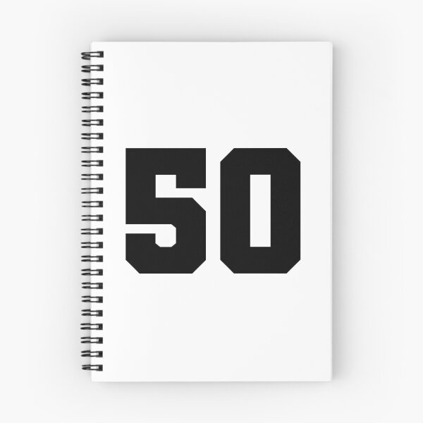 Item preview, 50, fifty, black, soccer league designed and sold by Numbers-Art.