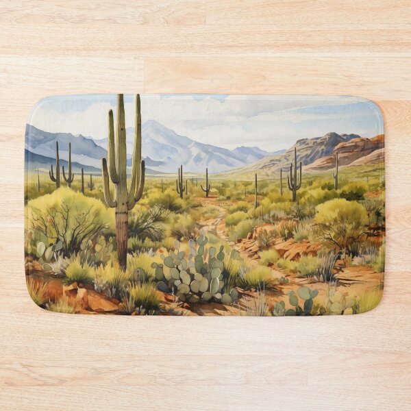 Item preview, Saguaro National Park in Watercolor designed and sold by WatercolorWilds.