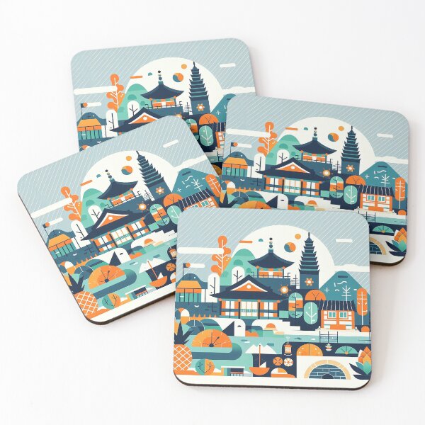 Item preview, Korean landscape 4 designed and sold by Koreami.