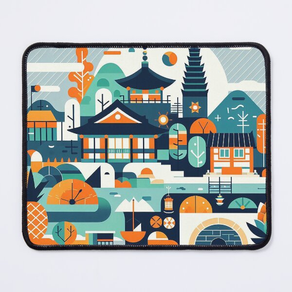 Item preview, Korean landscape 4 designed and sold by Koreami.