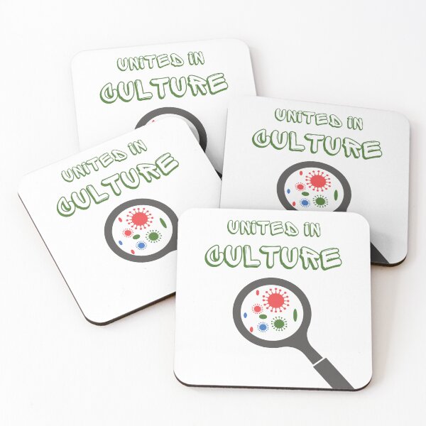 Item preview, "United in Culture" Microbiology Design designed and sold by DesignsbySimons.
