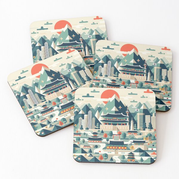 Item preview, Korean landscape 5 designed and sold by Koreami.