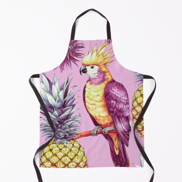 Item preview, Pink Paradiso, Pink Parrot Decor, Pink Tropical Art designed and sold by SusannesArtShop.