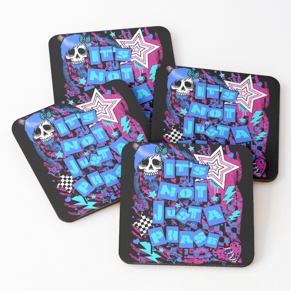 Item preview, It's Not Just a Phase! (Pink and Blue Version) designed and sold by JanGrackle.