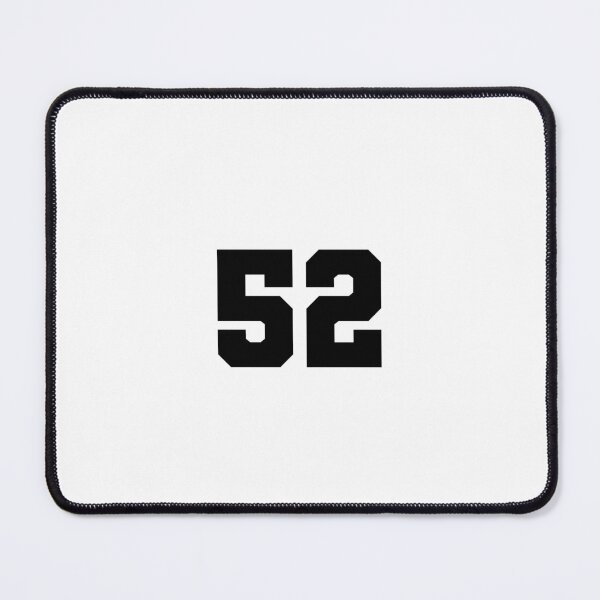 Item preview, 52, fifty two, black, soccer league designed and sold by Numbers-Art.