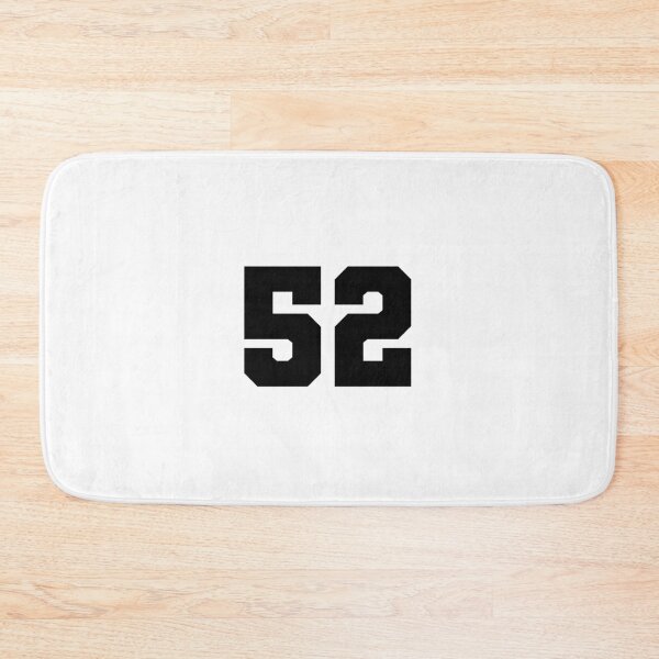 Item preview, 52, fifty two, black, soccer league designed and sold by Numbers-Art.