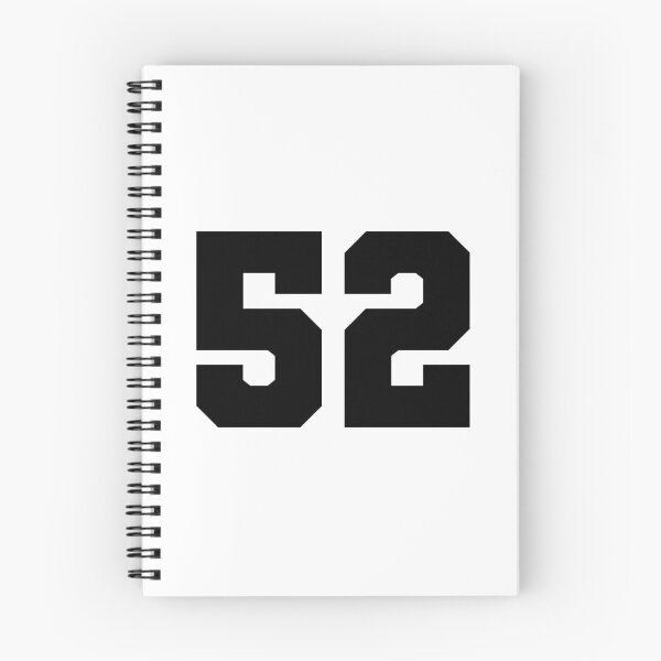 Item preview, 52, fifty two, black, soccer league designed and sold by Numbers-Art.