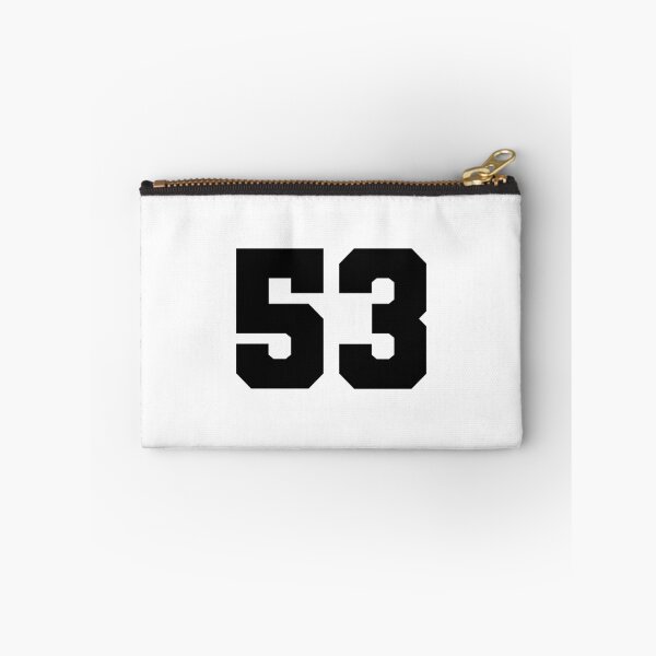 Item preview, 53, fifty three, black, soccer league designed and sold by Numbers-Art.