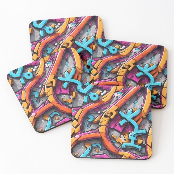 Item preview, Cool Graffiti Art Pattern designed and sold by TheArtOfPat.