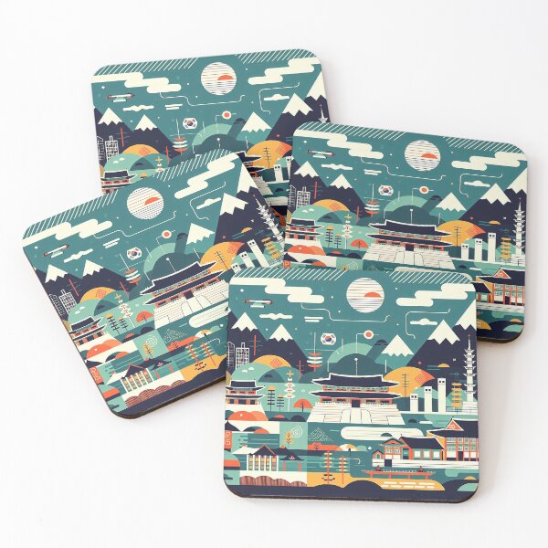 Item preview, Korean landscape 8 designed and sold by Koreami.