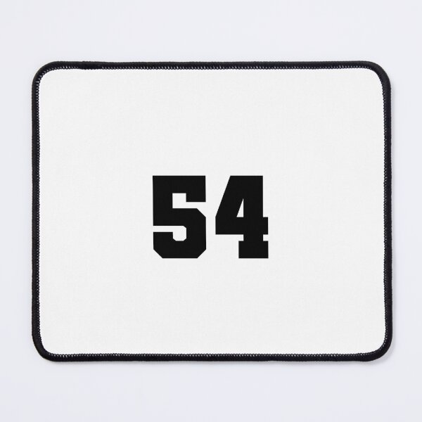 Item preview, 54, fifty four, black, soccer league designed and sold by Numbers-Art.