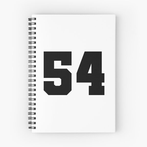 Item preview, 54, fifty four, black, soccer league designed and sold by Numbers-Art.