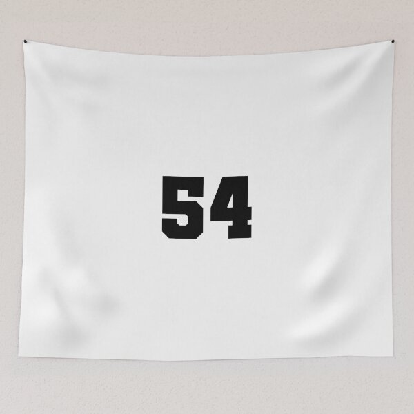 Item preview, 54, fifty four, black, soccer league designed and sold by Numbers-Art.