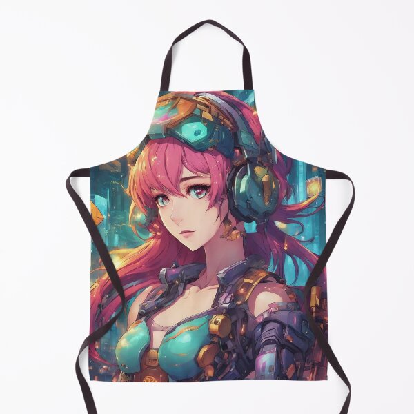 Item preview, Cyberpunk Visionary: The Futuristic Cyborg designed and sold by kneilingprints.