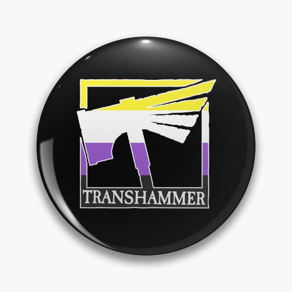 Item preview, NONBINARY TRANS HAMMER designed and sold by Piper Strange.