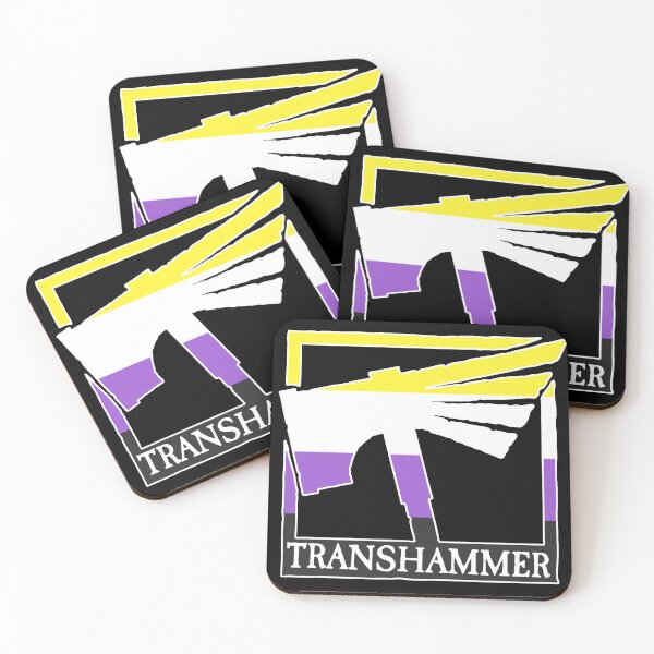 Item preview, NONBINARY TRANS HAMMER designed and sold by Piper Strange.