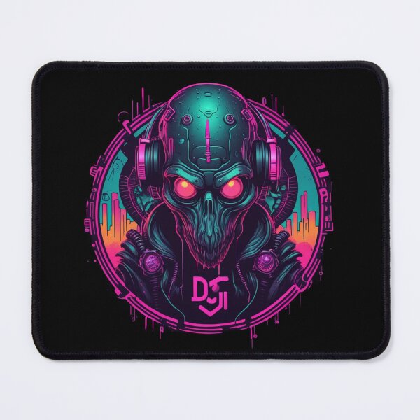 Item preview, Lovecrafian Alien, DJ Headphones, Logo Design designed and sold by Burn-Ego.