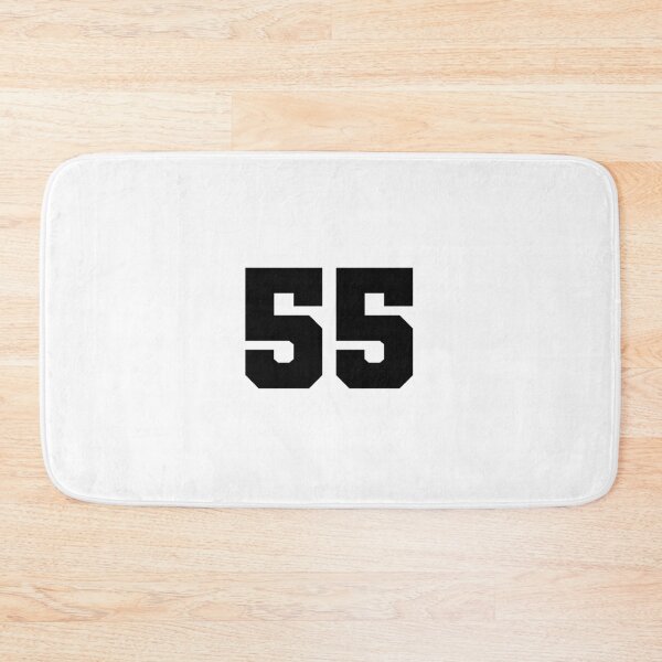 Item preview, 55, fifty five, black, soccer league designed and sold by Numbers-Art.
