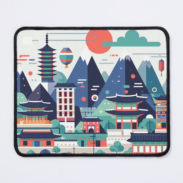 Item preview, Korean landscape 10 designed and sold by Koreami.