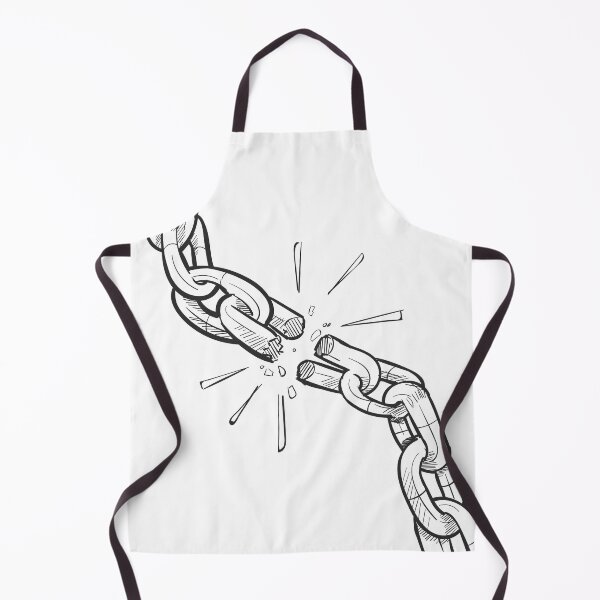 Item preview, Breaking Chains: Hand-Drawn Illustration Symbolizing Freedom designed and sold by OpsDesing.