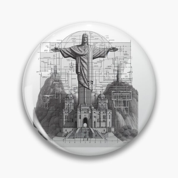 Item preview, Christ the Redeemer Vintage Design designed and sold by GEOVANE GUARDA.