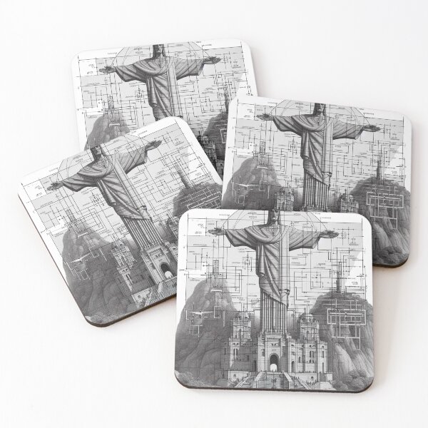 Item preview, Christ the Redeemer Vintage Design designed and sold by GEOVANE GUARDA.