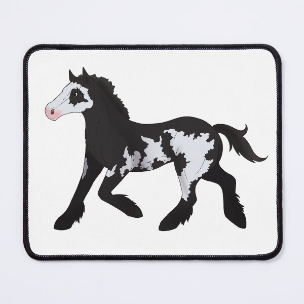 Item preview, RDO Mustang Black Overo designed and sold by BlueToDraw.