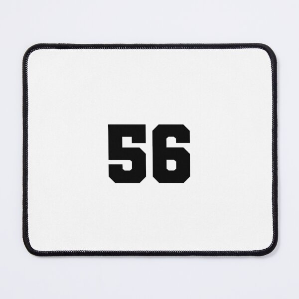 Item preview, 56, fifty six, black, soccer league designed and sold by Numbers-Art.