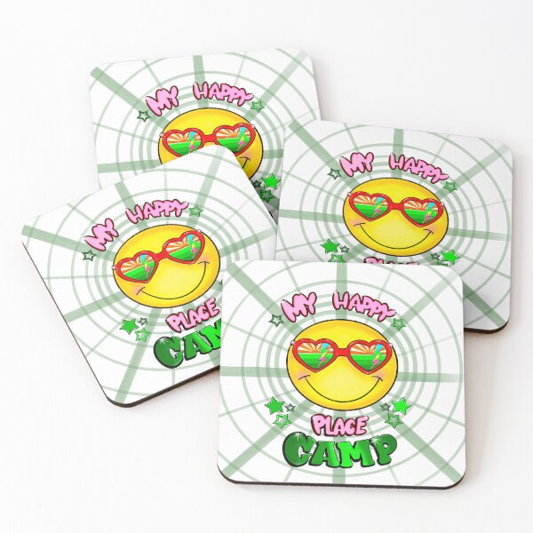Item preview, My Happy place is Camp-Green designed and sold by StaceyZ.
