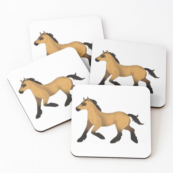 Item preview, RDO Mustang Buckskin  designed and sold by BlueToDraw.