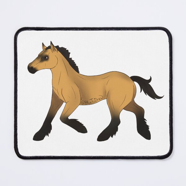 Item preview, RDO Mustang Buckskin  designed and sold by BlueToDraw.