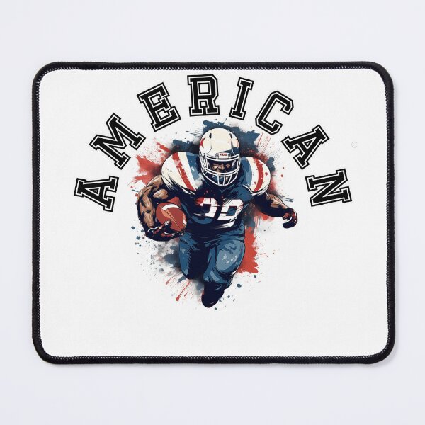 Item preview, American Football Print designed and sold by Thehatinthecat.