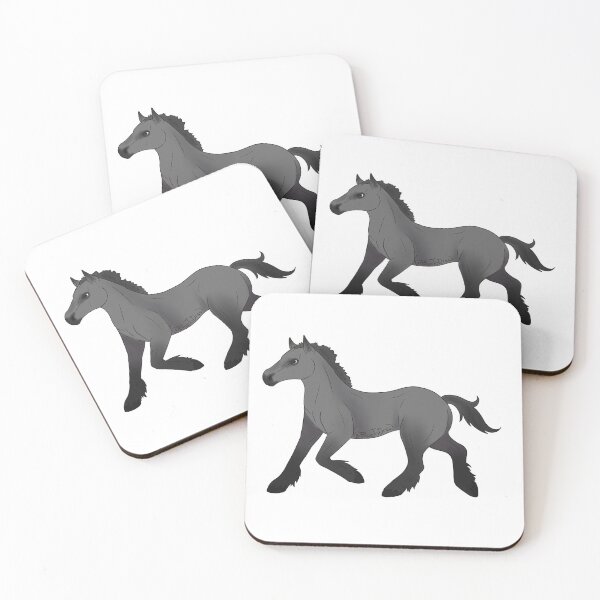 Item preview, RDO Mustang Grullo Dun  designed and sold by BlueToDraw.