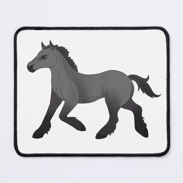 Item preview, RDO Mustang Grullo Dun  designed and sold by BlueToDraw.
