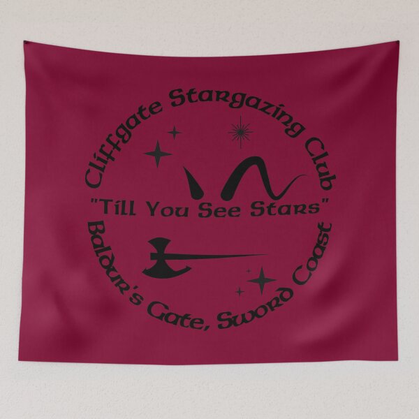 Item preview, Karlach Cliffgate Stargazing (Black) designed and sold by natalyssa.