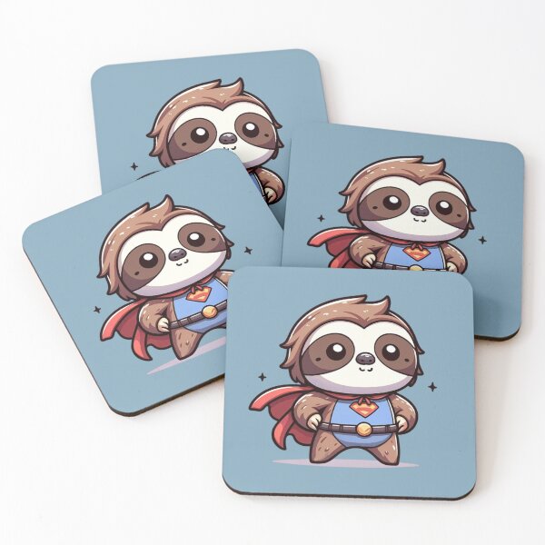 Item preview, Super Sloth: Heroic Charm in a Slow Motion designed and sold by Kwanbaba21.