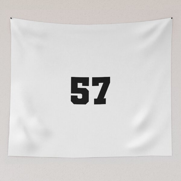 Item preview, 57, fifty seven, black, soccer league designed and sold by Numbers-Art.