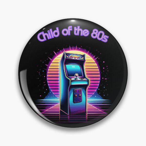 Item preview, Child of the 80s - Retro Arcade Nostalgia designed and sold by TeeTown Treasure.