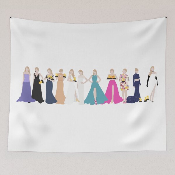 Item preview, Taylor Swift Grammy Awards 2008-2024 designed and sold by Ella's  Doodles And Designs.