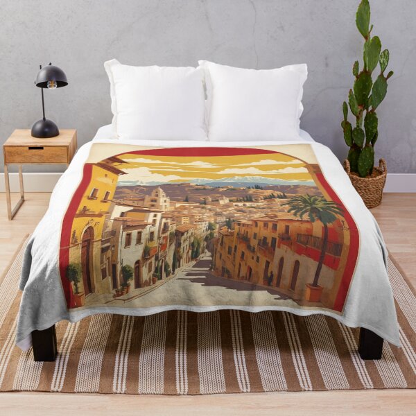 Item preview, Granada Spain Tourism Vintage Poster designed and sold by TravelersGems.